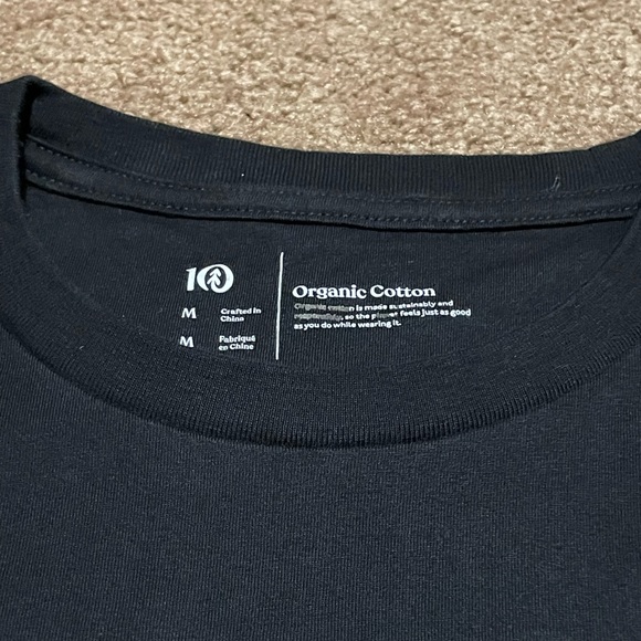 AWESOME & CUTE TENTREE 10 tree ORGANIC COTTON T-SHIRT WITH TREE GUY MASCOT MINT! - Picture 5 of 14